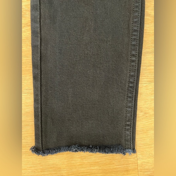 RE/DONE Originals High Rise Ankle Crop in Faded Black - Size 26 - Picture 7 of 11
